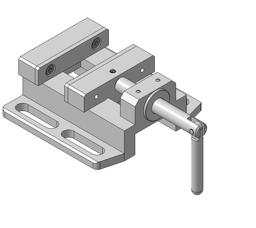3D модель Тиски для сверлильного станка