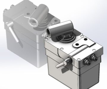 3D модель Насос механизма опрокидывания кабины 5440-5004010