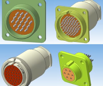 3D модель Соеденители РС