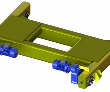 3D модель Крановая тележка г/п 10т