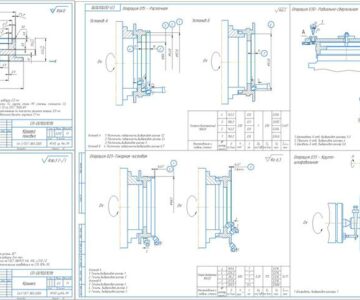 Чертеж Разработка технологического процесса обработки детали СП-001001018