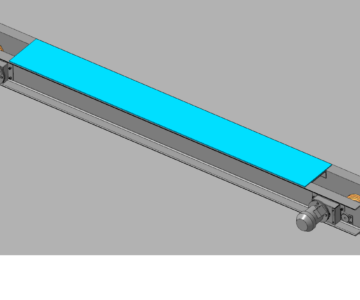 3D модель Тележка подкрановая г/п 10т