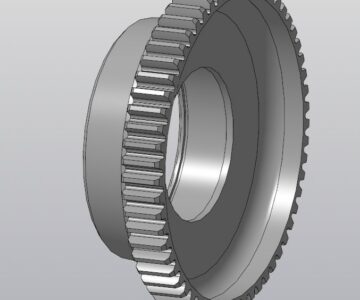 3D модель Колесо зубчатое z59 m3