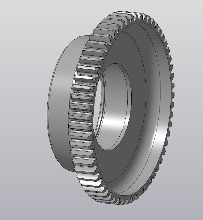 3D модель Колесо зубчатое z59 m3