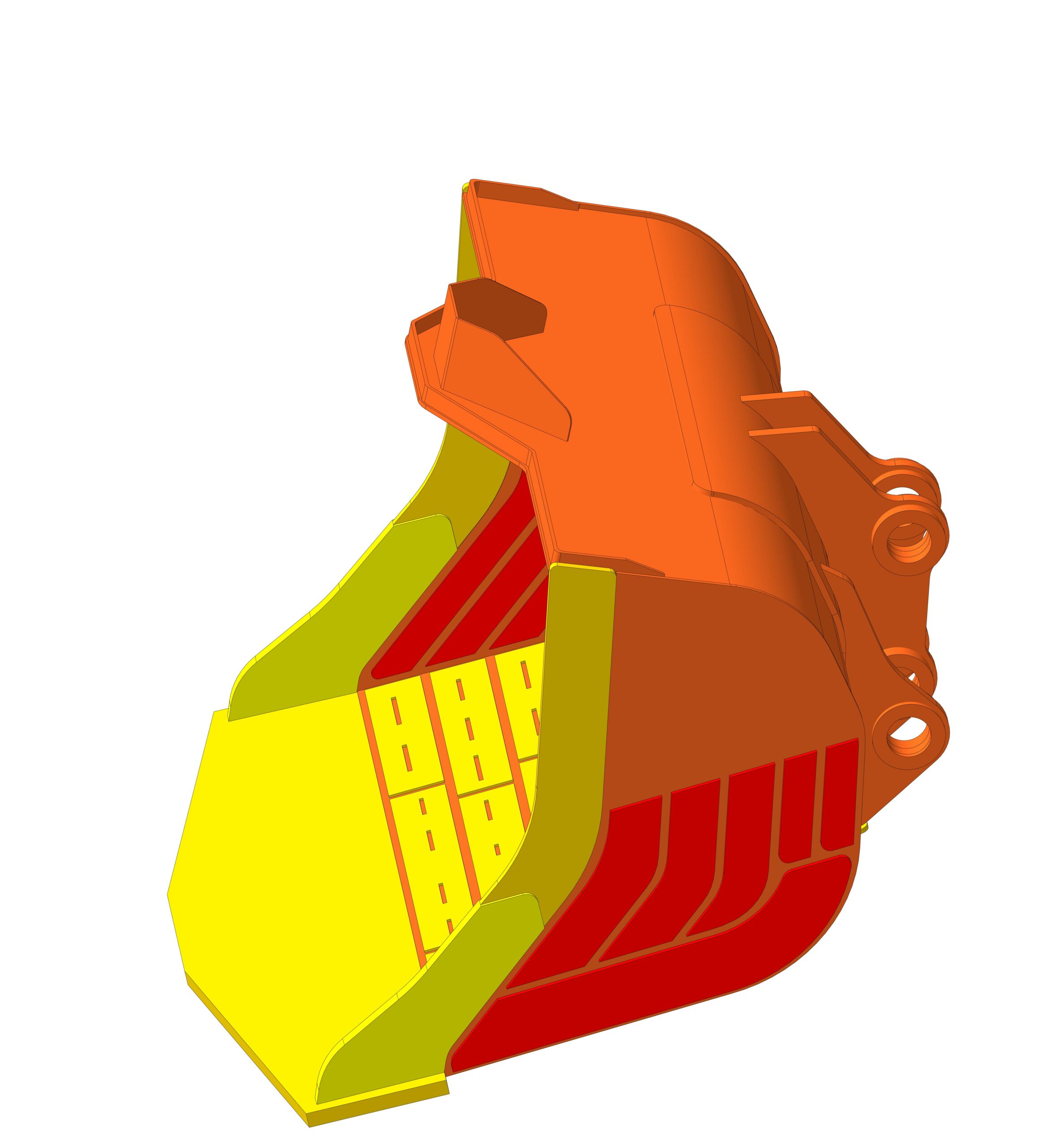 3D модель Ковш Sandvik LH514