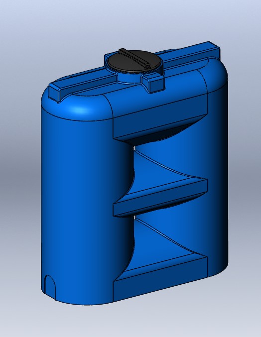 3D модель Емкость S1500 (1,5 м3)