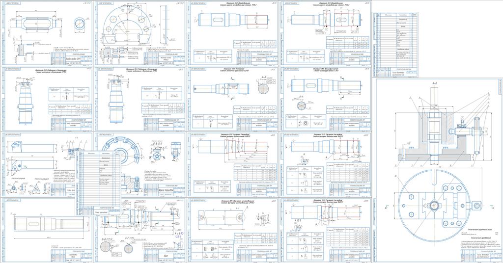 Чертеж Разработка технологического процесса изготовления детали «Вал» тип производства детали - серийное