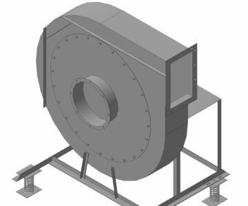 3D модель Вентилятор ВР 100-35-8