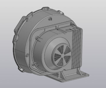 3D модель Вентилятор ebmPapst G3G250GN1701