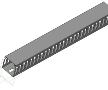 3D модель Короб перфорированный