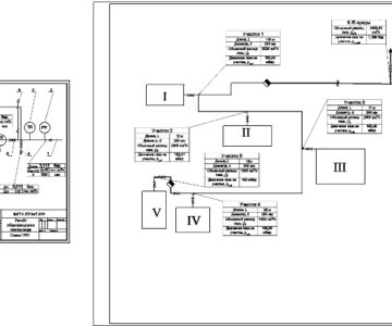Чертеж Расчет общезаводского газопровода