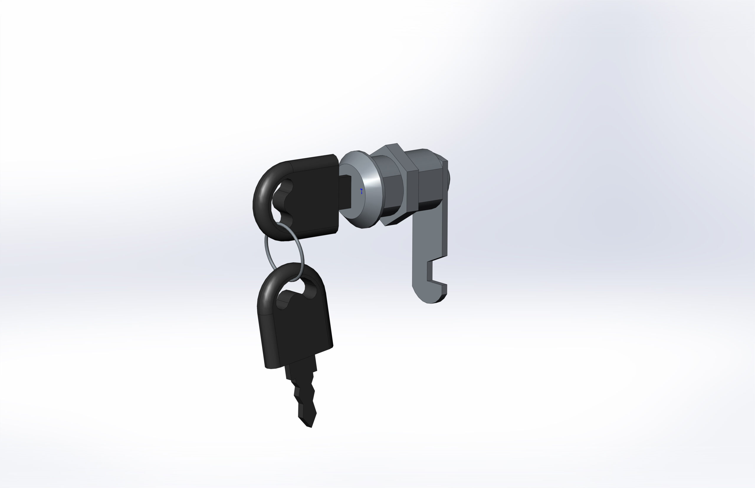 3D модель Замок CAM LOCK W7709