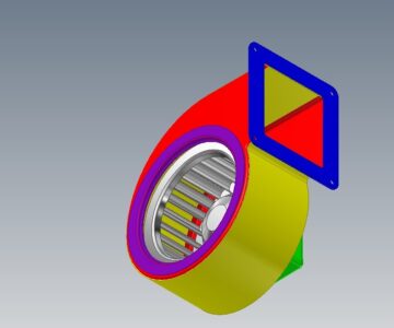 3D модель Вентилятор BDRS 160-60