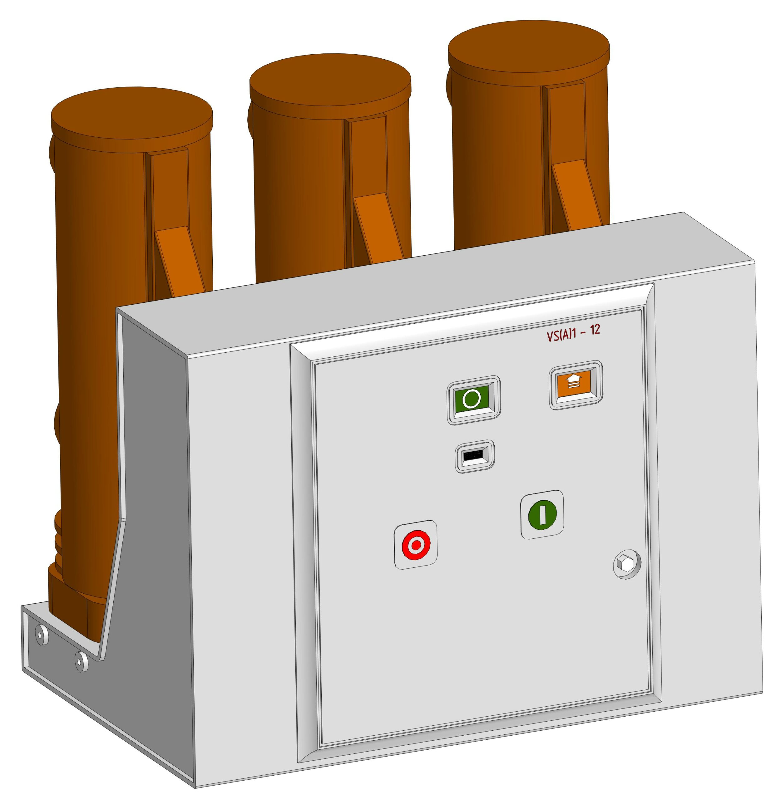 3D модель Вакуумный выключатель VS(А)1-12KV-1250A-210MM