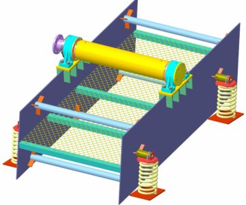 3D модель Грохот ГИТ-32