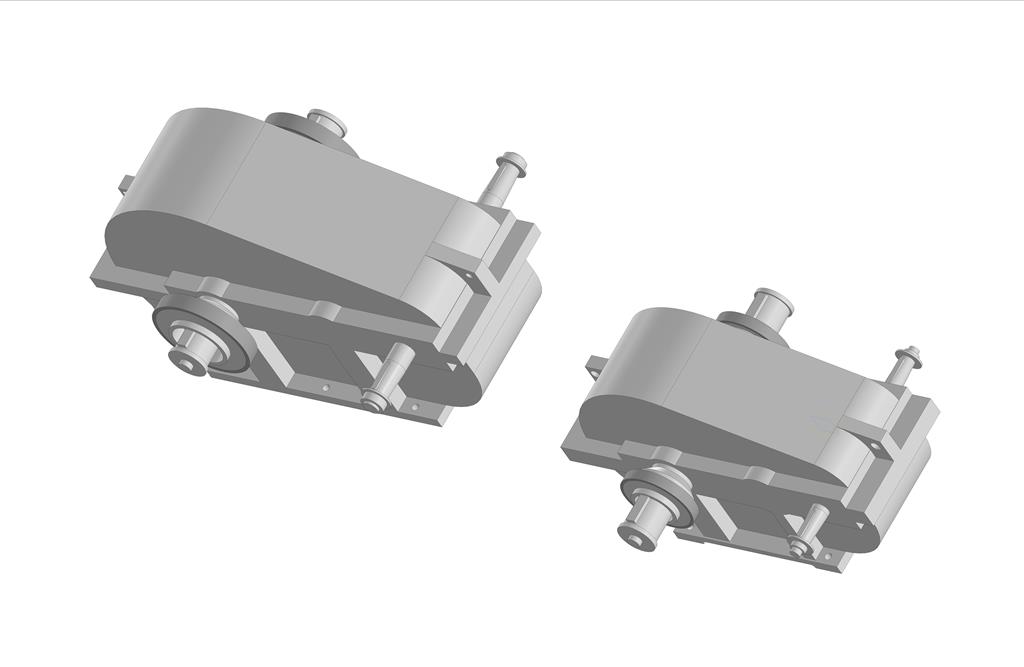 3D модель Редукторы РМ-400 и РМ-500