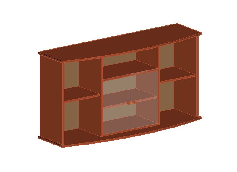 3D модель Тумба под телевизор 1500
