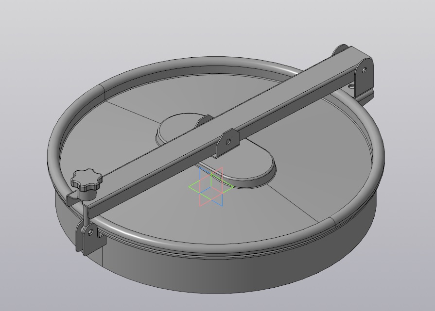 3D модель Люк D 500