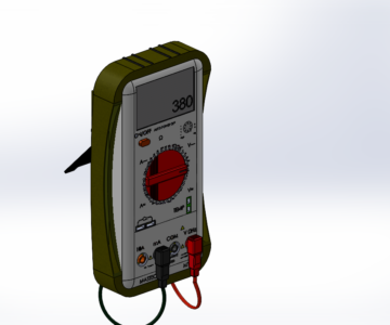 3D модель Мультиметр