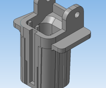 3D модель Петля модуля сканера CF288-60030