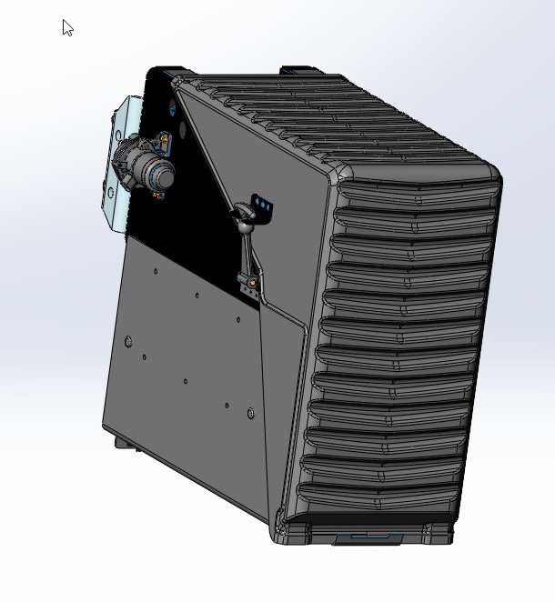 3D модель Установка аккумуляторов КАМАЗ 43118-3703001-10