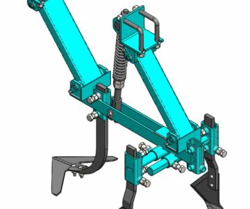 3D модель Грядиль КНС-5,6 культиватора навесного,скоростного.