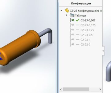 3D модель Резисторы С2-23, МЛТ, ОМЛТ