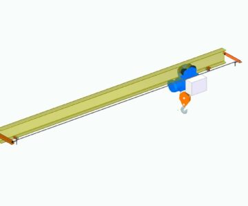 3D модель Балка мостового крана