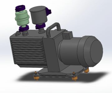 3D модель Насос производительностью 0-2484 л / ч