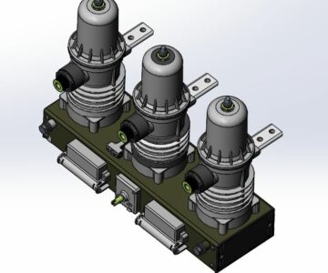 3D модель Коммутационный модуль TER_ISM15_LD_8(200_1)