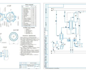 Чертеж Расчет и проектирование выпарной установки непрерывного действия для выпари-вания водного раствора NaOH