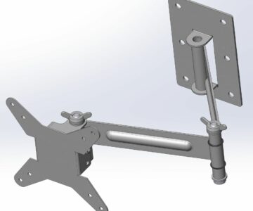 3D модель Кронштейн монитора