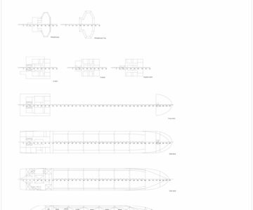 Чертеж Танкер 138.4 m