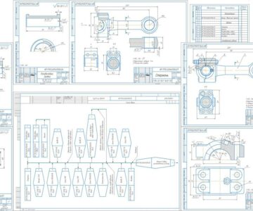 Чертеж Разработка операций по сборке узла «шатун»