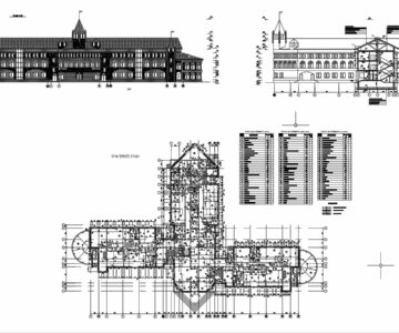 Чертеж Викторианская архитектура