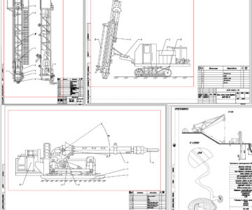 Чертеж Механическое оборудование карьеров
