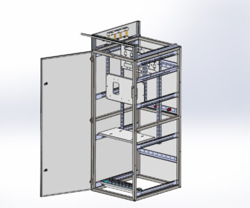 3D модель Шкаф распределительный универсальный