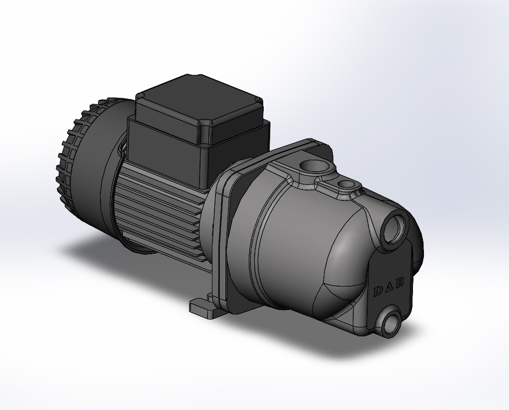 3D модель Насос DAB Jet 132M