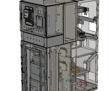 3D модель 3D модель КРУ 6(10)кВ