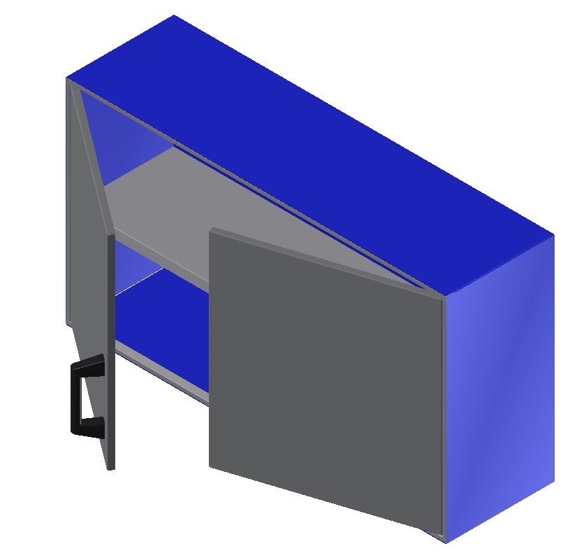 3D модель Шкаф навесной