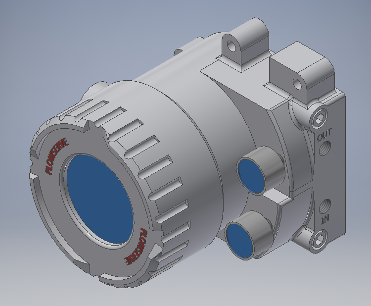 3D модель Позиционер FLOWSERVE Logix 420