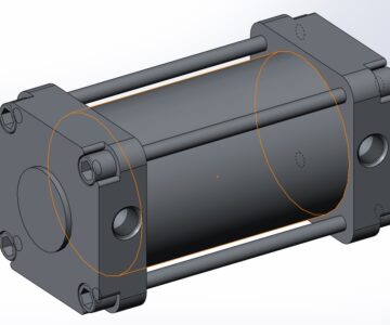 3D модель Ресивер 1 л 40N3L100A0090M