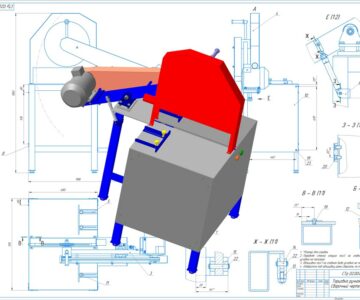 3D модель Станок торцовочный