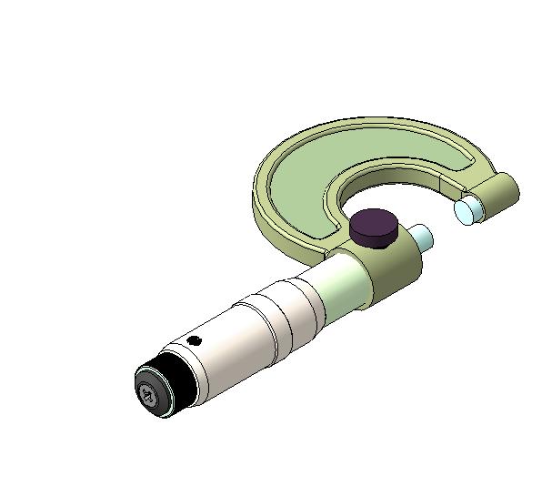 3D модель Микрометр МК-25