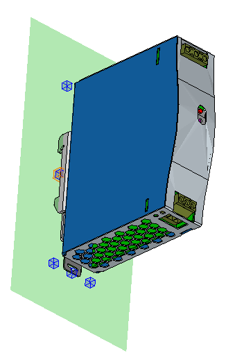 3D модель Источник питания EDR-75-24 Mean Well