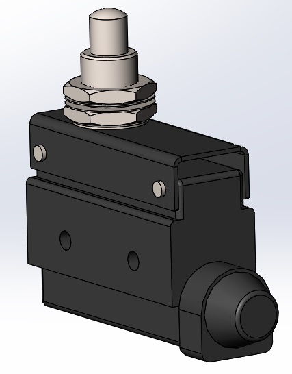 3D модель Выключатель концевой MTB4-MS7102