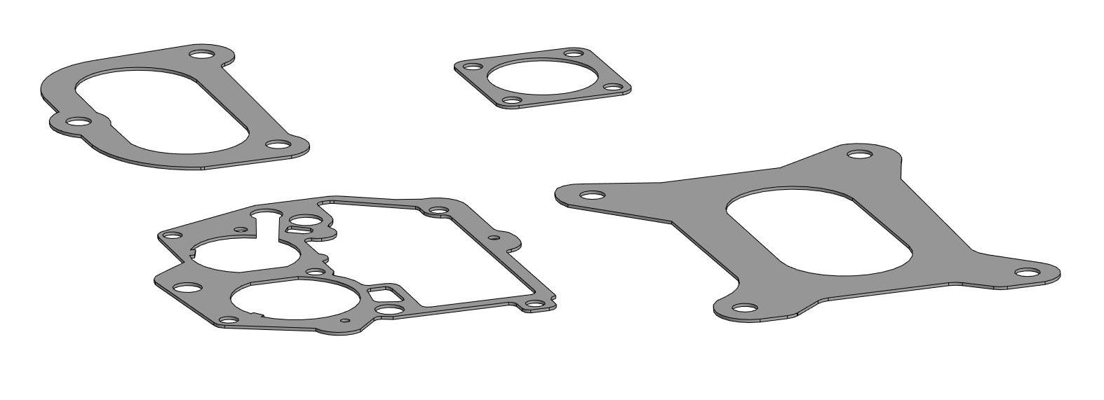 3D модель Уплотнители карбюратора шкода фелиция 1,3