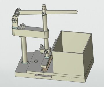 3D модель Мини-пресс для удобрений