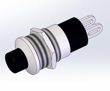 3D модель Кнопка LB10B-G10F-N-2