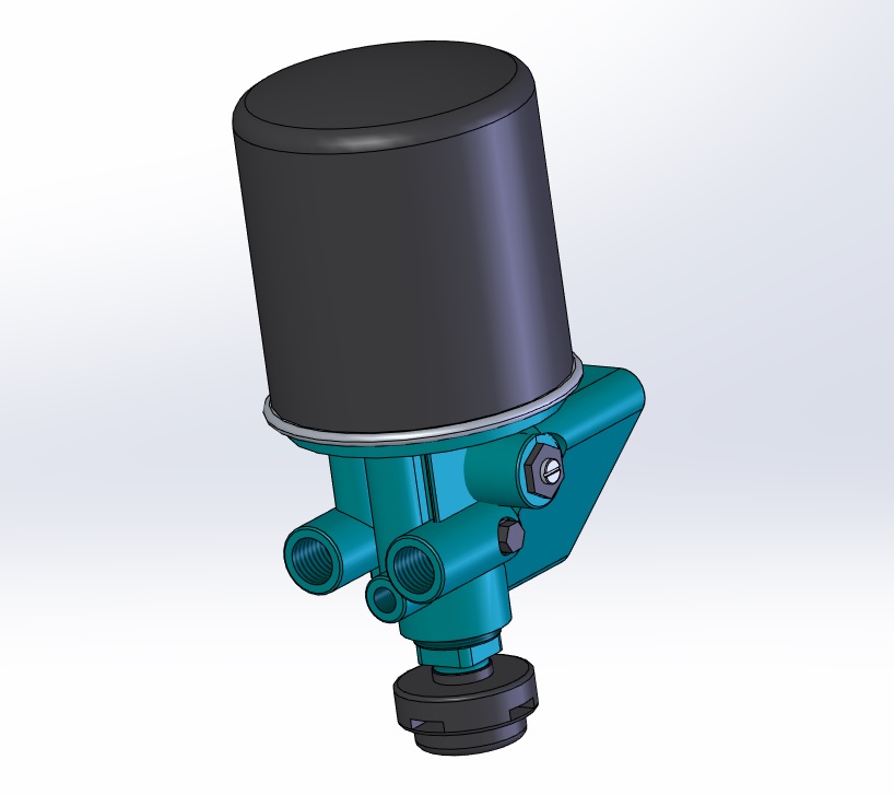3D модель Осушитель сжатого воздуха (влагоотделитель) А01.03.000